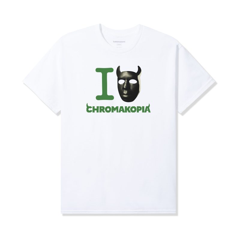 CHROMAKOPIAUNDERPLAYMASKTEE WHITE1